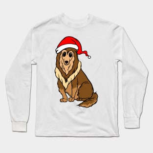 Christmas Dog Long Sleeve T-Shirt